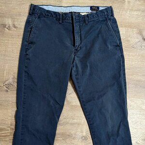 Polo Ralph Lauren Men's Straight-Fit Stretch Chino Pants Blue 36W 34L